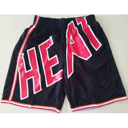 NBA Miami Heat Uomo Pantaloncini Tascabili M001 Swingman